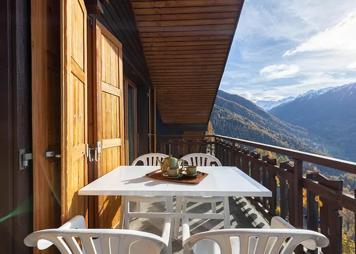 Greppons O 040 - Mountain 8 Pers Appartement